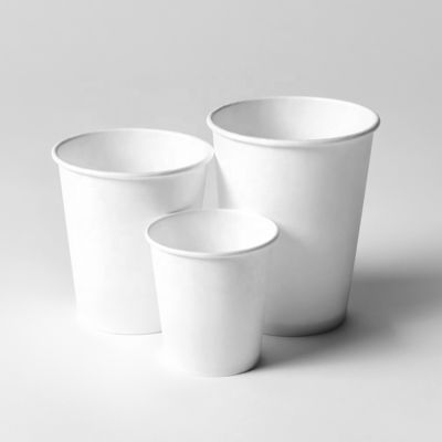PLAコーティング紙カップ 単壁3.5オンス85ml PLA冷杯 生物分解可能