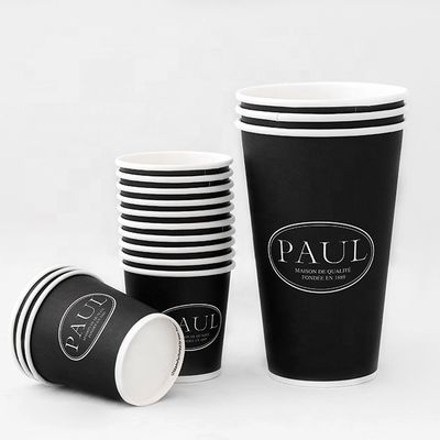 エコフレンドリー 印刷 使い捨てカップ 20oz 600ml 紙コーヒーカップ ロゴ付き