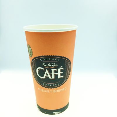 環境に優しいカスタム 22oz 630ml プラスチックのないコーティング単一紙カップ
