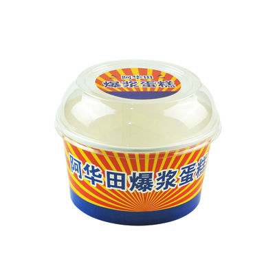 プリント可能 生物分解可能 使い捨てアイスクリーム ボウル 750ml 使い捨てホットボウル
