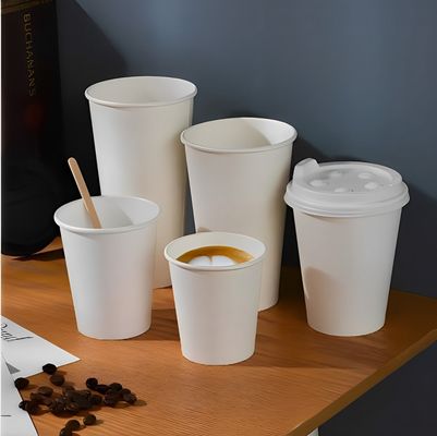 3.5オンス 85ml 白色 単品PE紙カップ オーダーメイド印刷可能